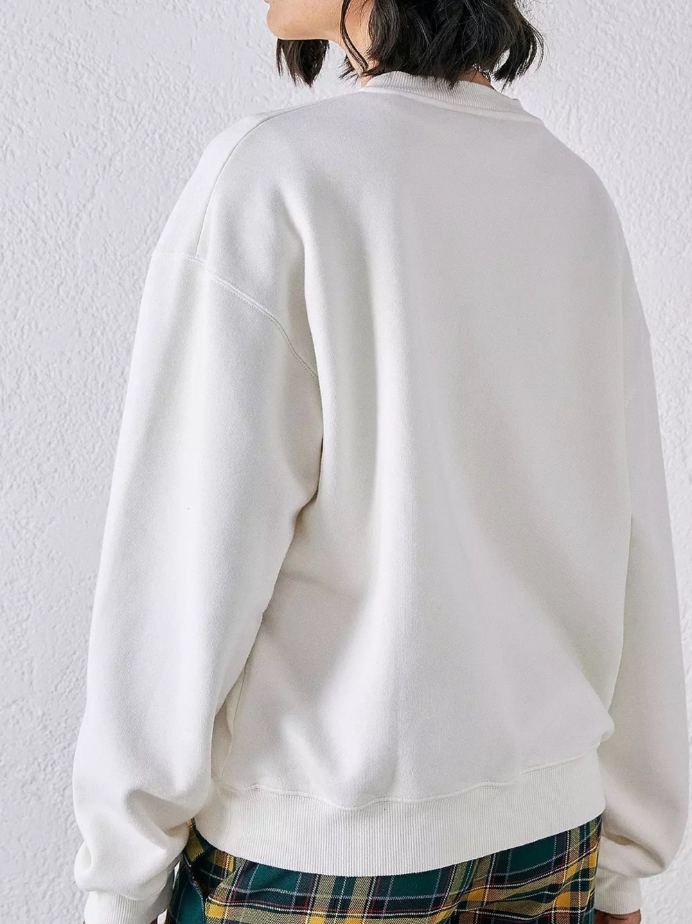 FIORUCCI Vintage Angels Sweatshirt in White - Picture 4 of 10